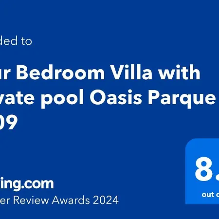 Four Bedroom With Private Pool Oasis Parque At09